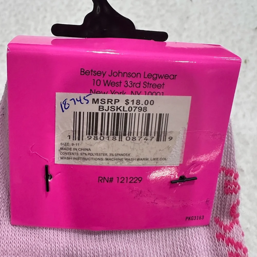 Betsey Johnson Socks